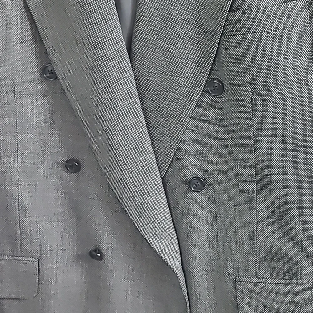 Givenchy Charcoal Double-Breasted Blazer Size Large